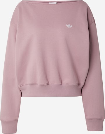 ADIDAS ORIGINALS Μπλούζα φούτερ 'ESS' σε λιλά: μπροστά