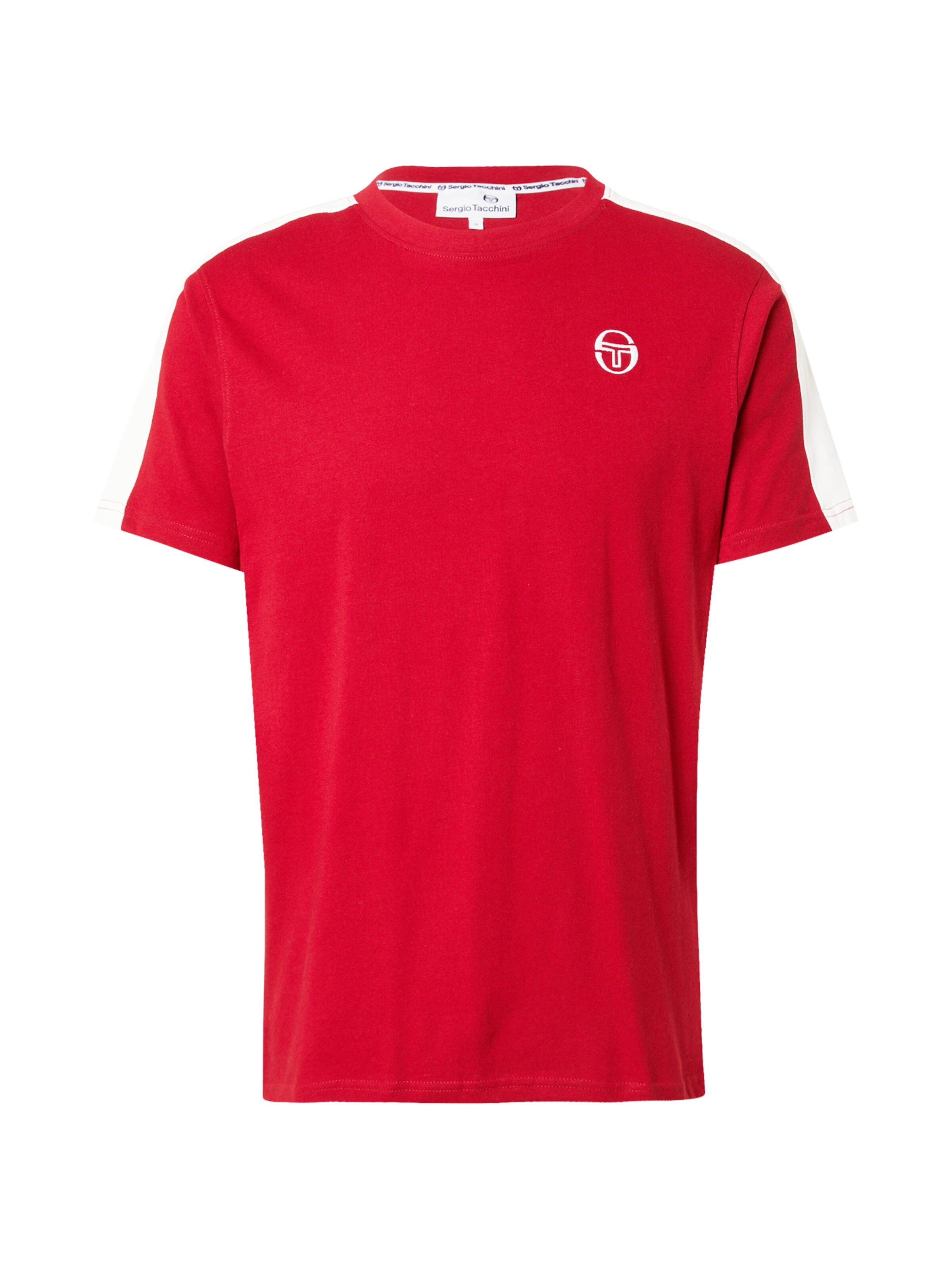 Sergio Tacchini Μπλουζάκι 'CARLO' σε κόκκινο: μπροστά