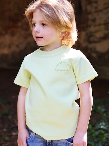 Donder Shirt 'Heavy Tee Essential Canary Yellow' in Green