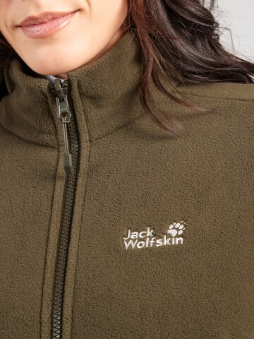 zaļš JACK WOLFSKIN Funkcionāla flīsa jaka 'TAUNUS 200'