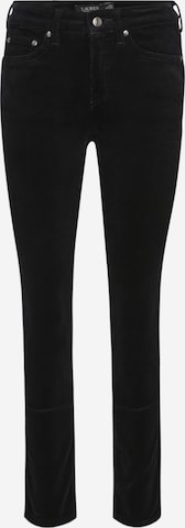 Lauren Ralph Lauren Petite Панталон в черно: отпред