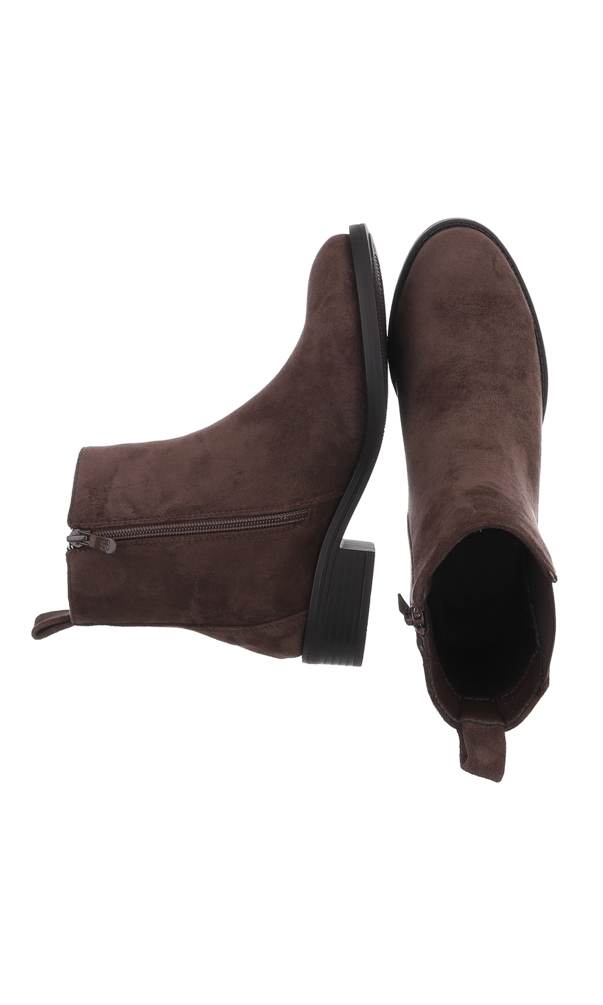 Ital-Design Stiefelette in Braun