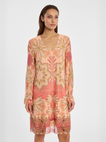 Ana Alcazar Kleid 'Denya' in Orange: Vorderseite