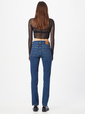 LEVI'S ® Normální Džíny '724 High Rise Straight' – modrá