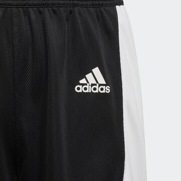 juoda ADIDAS PERFORMANCE Laisvas Sportinės kelnės