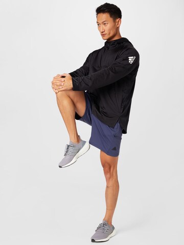 ADIDAS SPORTSWEAR Sportsweatvest 'Workout Warm ' in Zwart