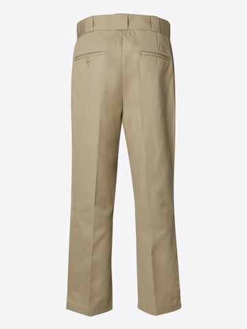 regular Pantaloni con piega frontale '874 Cropped' di DICKIES in beige
