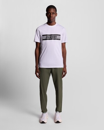 Coupe slim Pantalon Lyle & Scott en vert