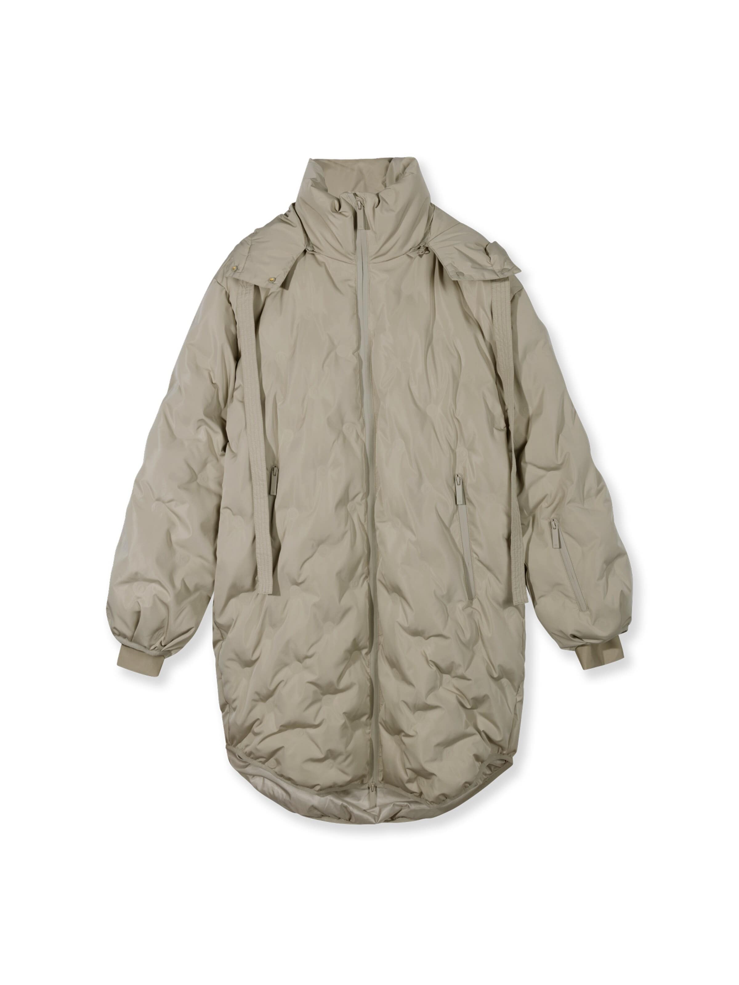 10Days Winter Jacket in Grey: front