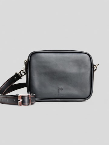 Plant Inside - Bolso de hombro 'Vegan Crossbody Bag' en negro: frente