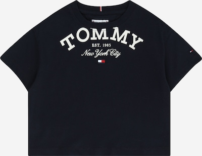 TOMMY HILFIGER Tričko - tmavě modrá / červená / bílá, Produkt