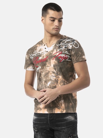 T-Shirt 'CT804' CIPO & BAXX en marron