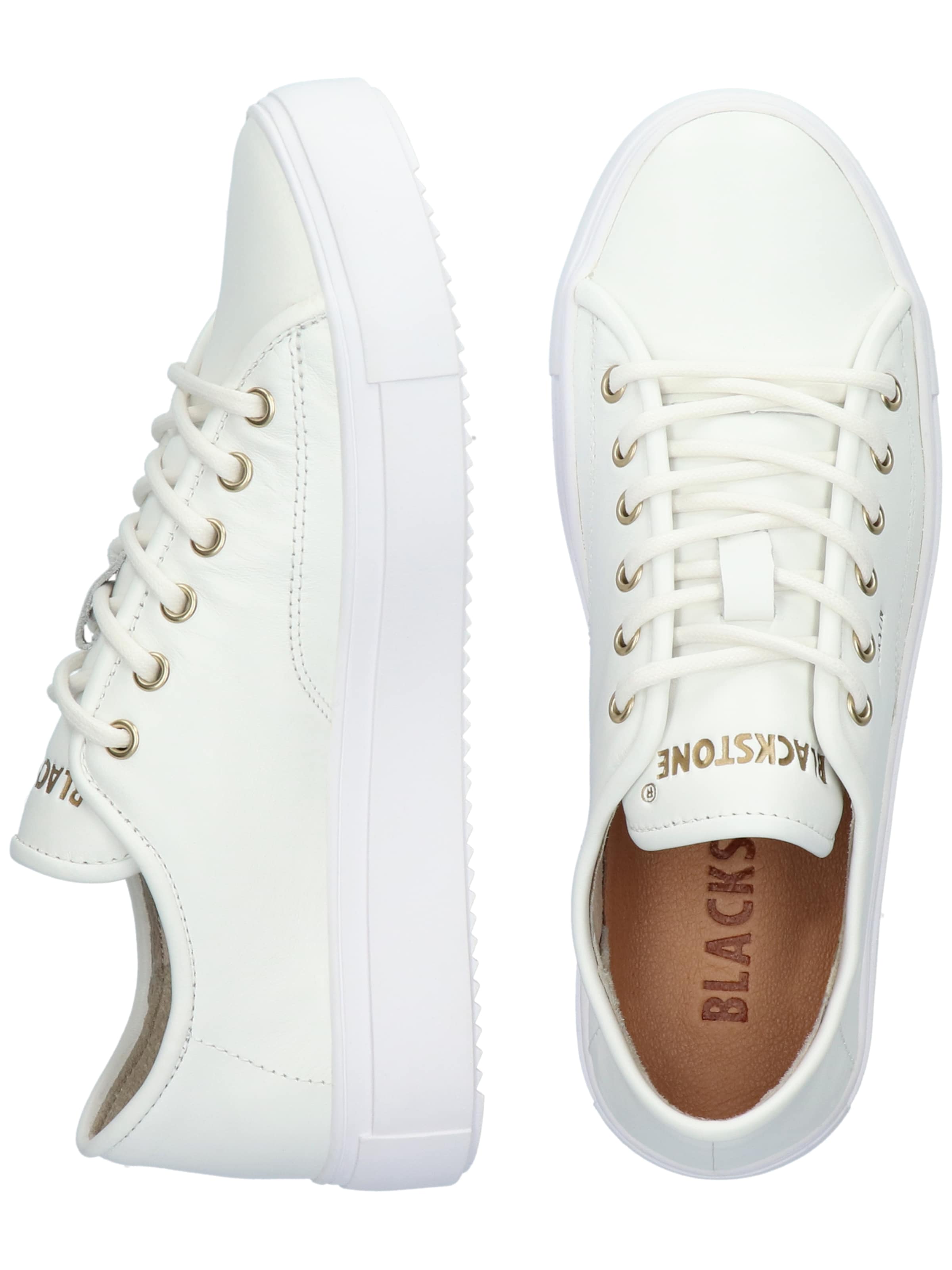 BLACKSTONE - Sapatilhas baixas 'Iris BL234' em branco