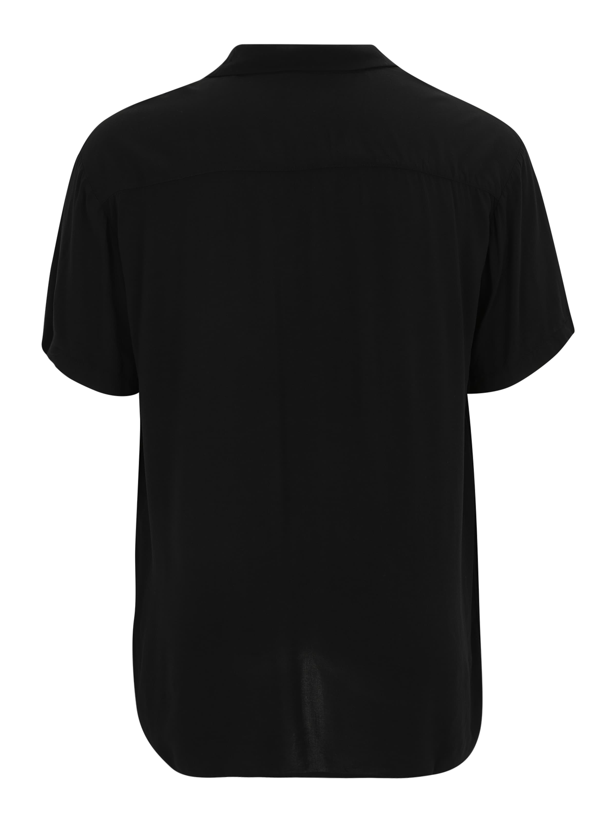 Jack & Jones Plus Comfort fit Button Up Shirt 'JJEJeff' in Black