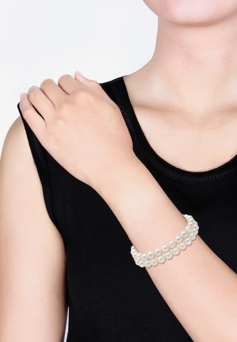 ELLI Bracelet in White: front