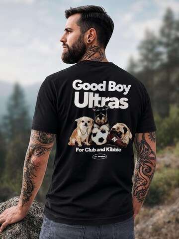 Neverless Shirt 'Good Boy Ultras' in Black