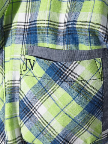 Jan Vanderstorm Comfort fit Overhemd 'Haaker' in Groen