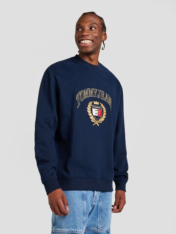 Tommy Jeans Sweatshirt in Blau: Vorderseite
