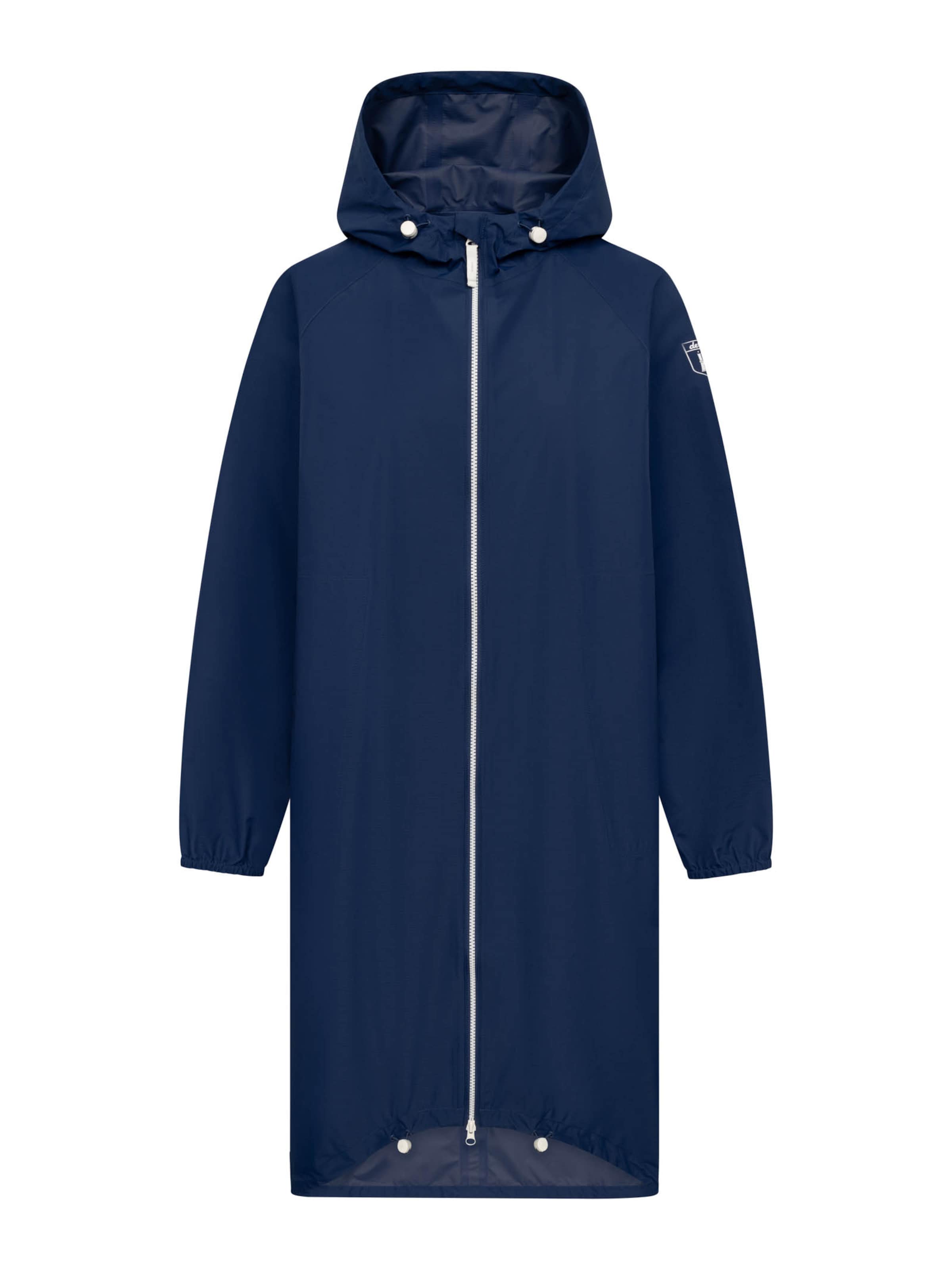 Derbe Raincoat 'Kapby' in Blue: front