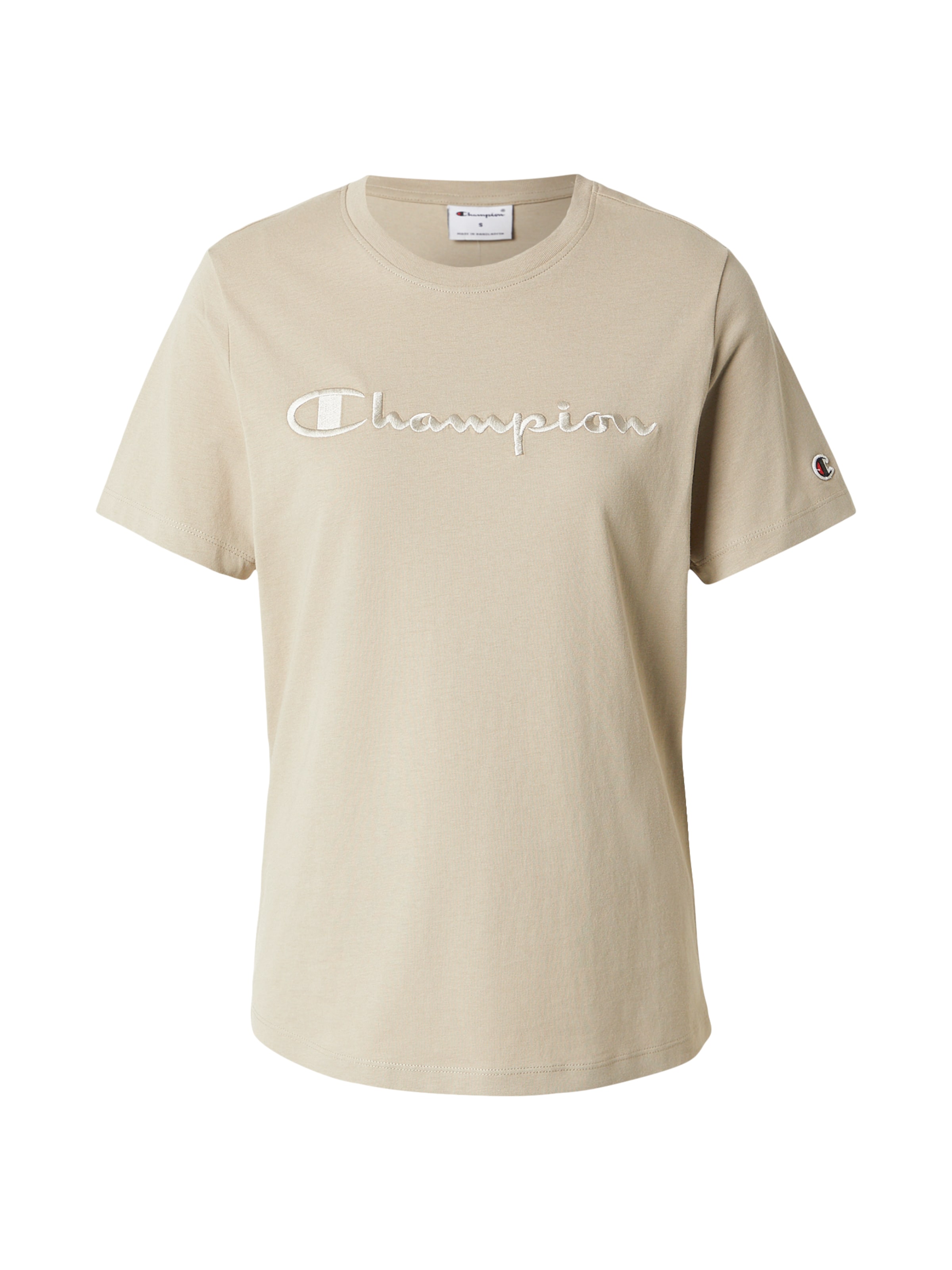 Champion Authentic Athletic Apparel Μπλουζάκι σε μπεζ: μπροστά