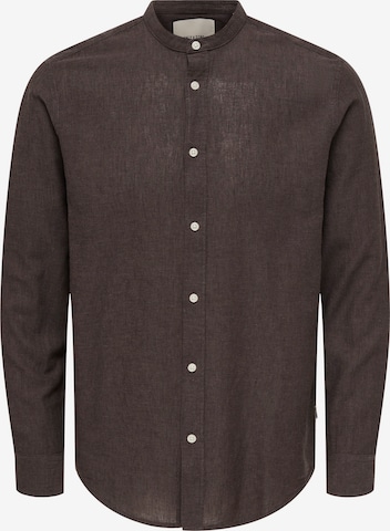 Cămașă 'ONSCaiden' de la Only & Sons pe maro: față