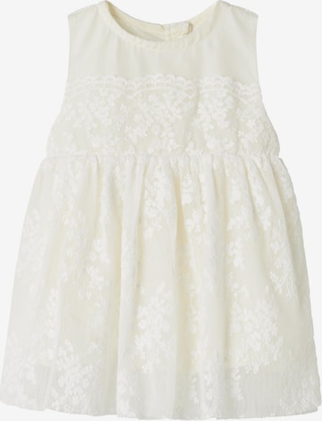 Robe NAME IT en blanc : devant