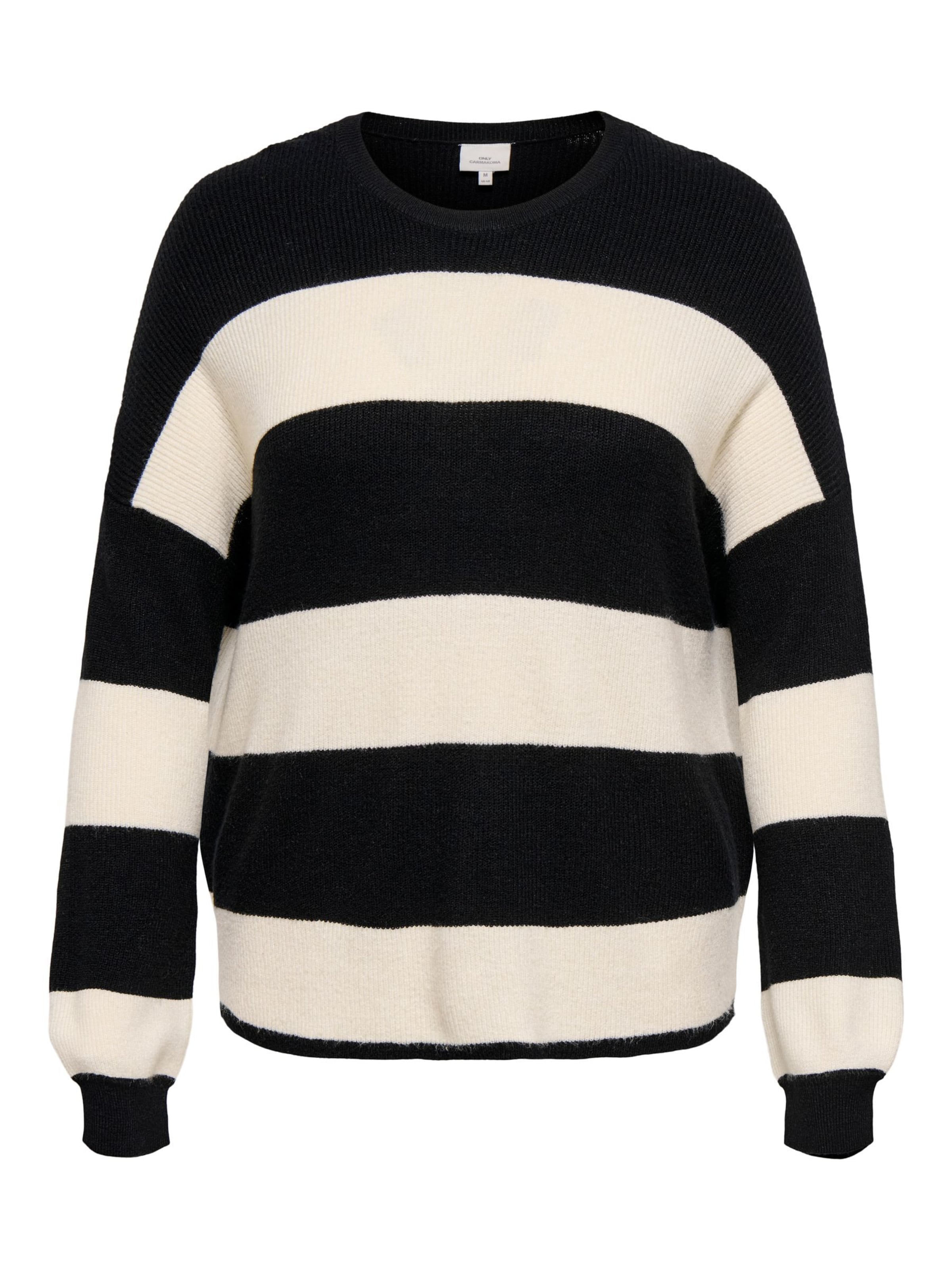 ONLY Carmakoma Pullover 'CARAtia' i sort: forside