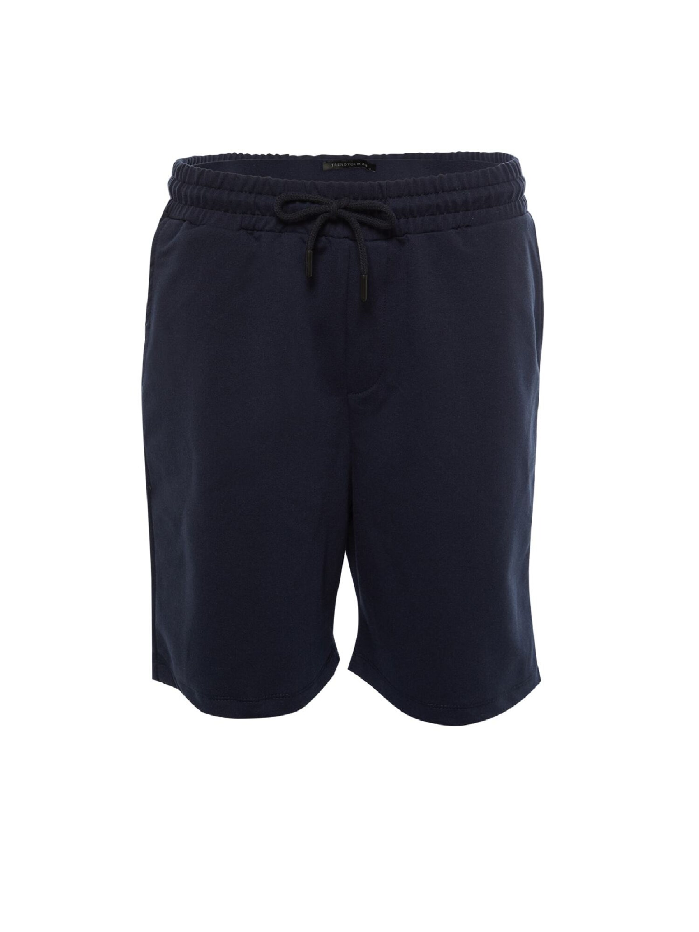 mėlyna Trendyol Standartinis Kelnės: priekis