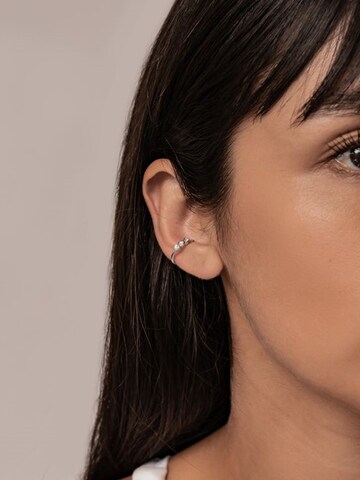 Hey Happiness Ohrringe 'Trinity Cuff' in Silber