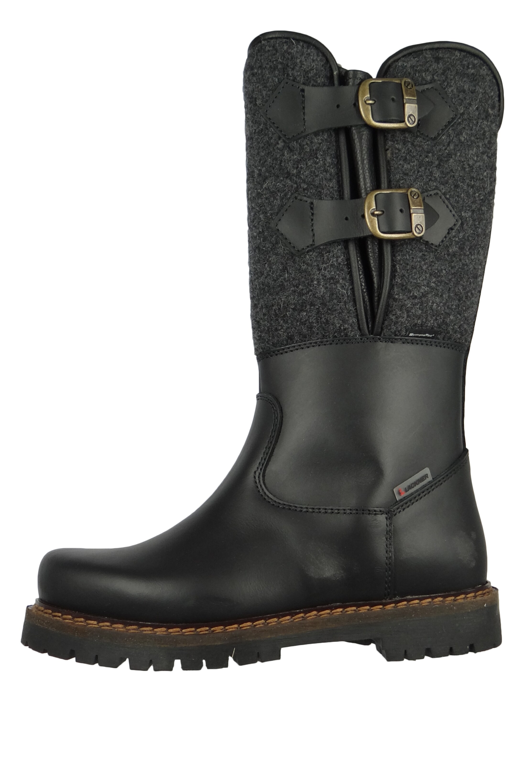 Lackner Winterstiefel in Schwarz: Vorderseite