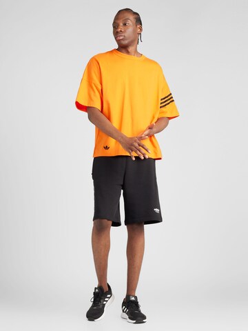 ADIDAS ORIGINALS Koszulka 'Adicolor Neuclassics' w kolorze pomarańczowy