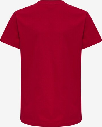 T-Shirt fonctionnel Hummel en rouge