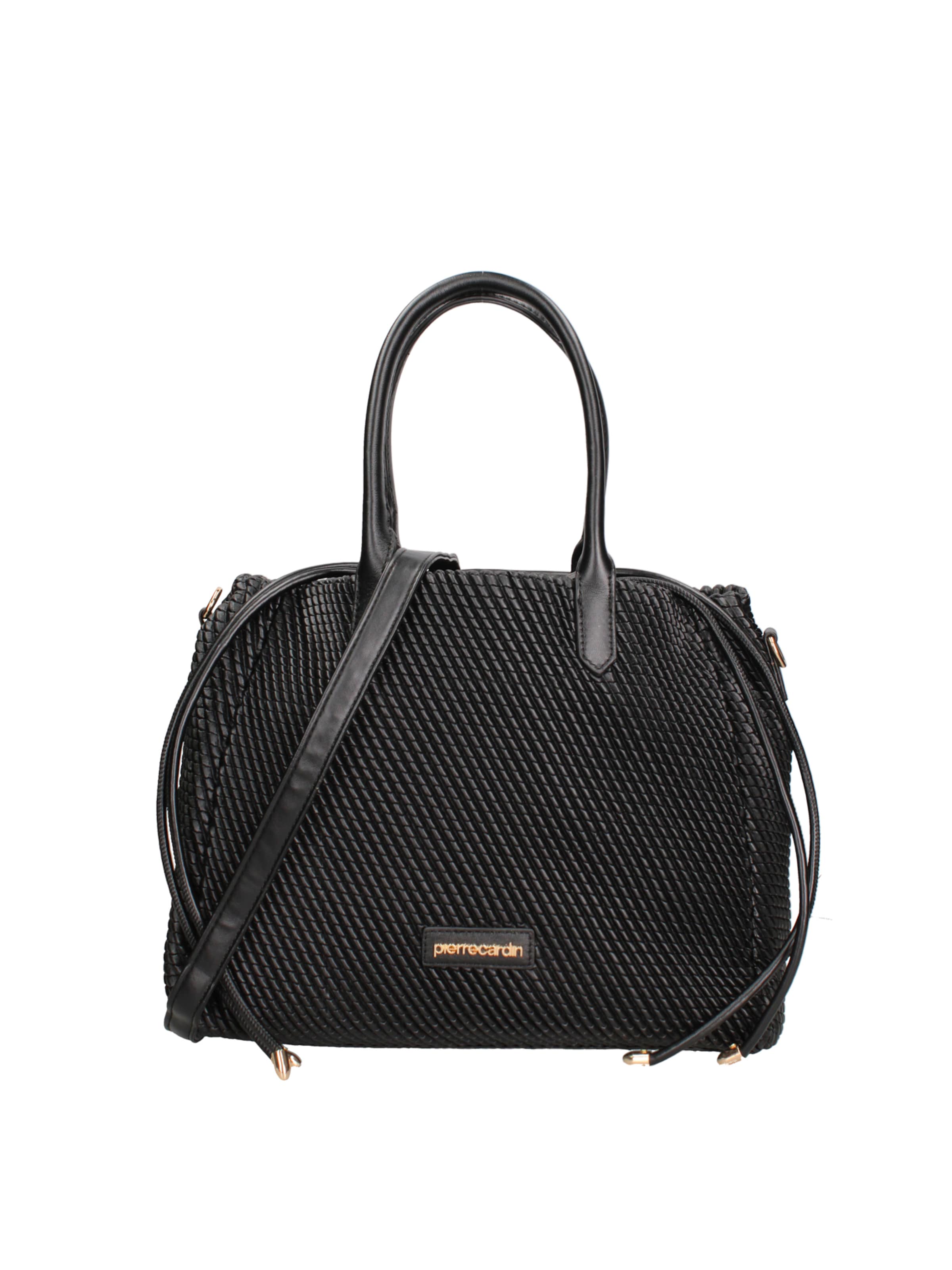 PIERRE CARDIN Schultertasche in Schwarz: Vorderseite
