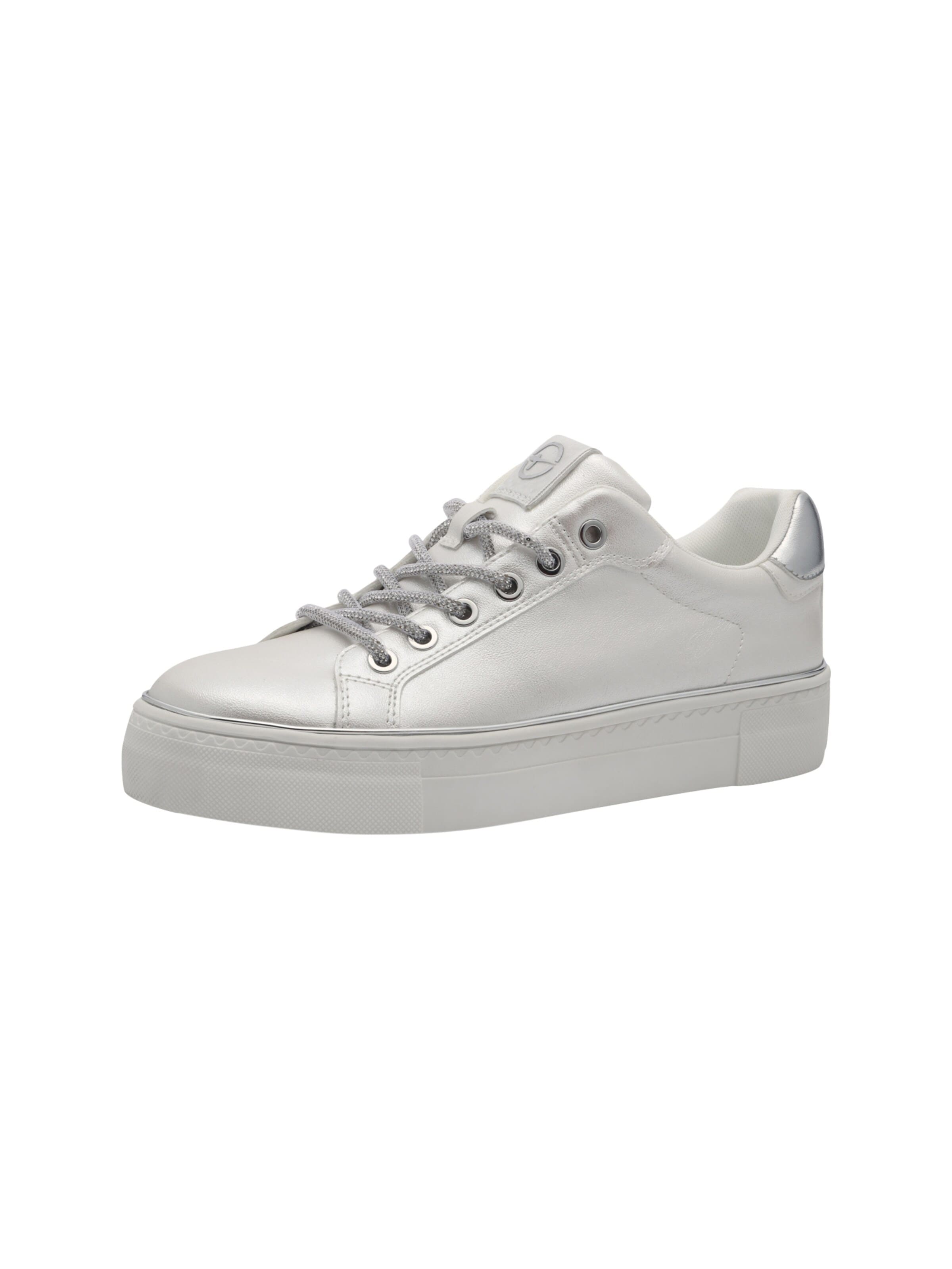Chaussure de sport à lacets Tamaris en blanc
