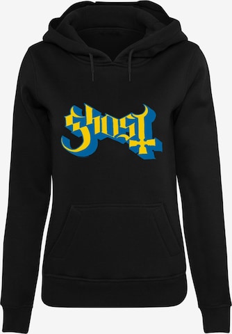 Merchcode Sweatshirt 'Ghost' in Black: front