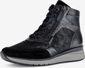 GABOR Sneaker high in Schwarz: Vorderseite