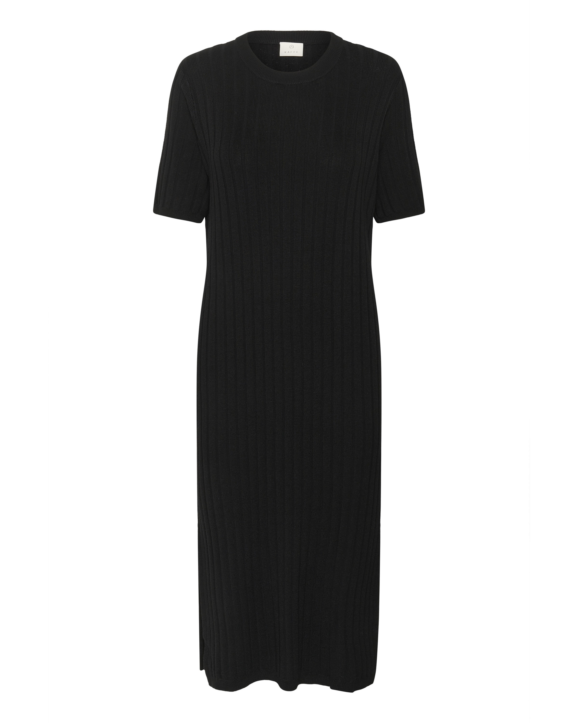 Kaffe Strikkjole 'Kalizza' i sort: forside