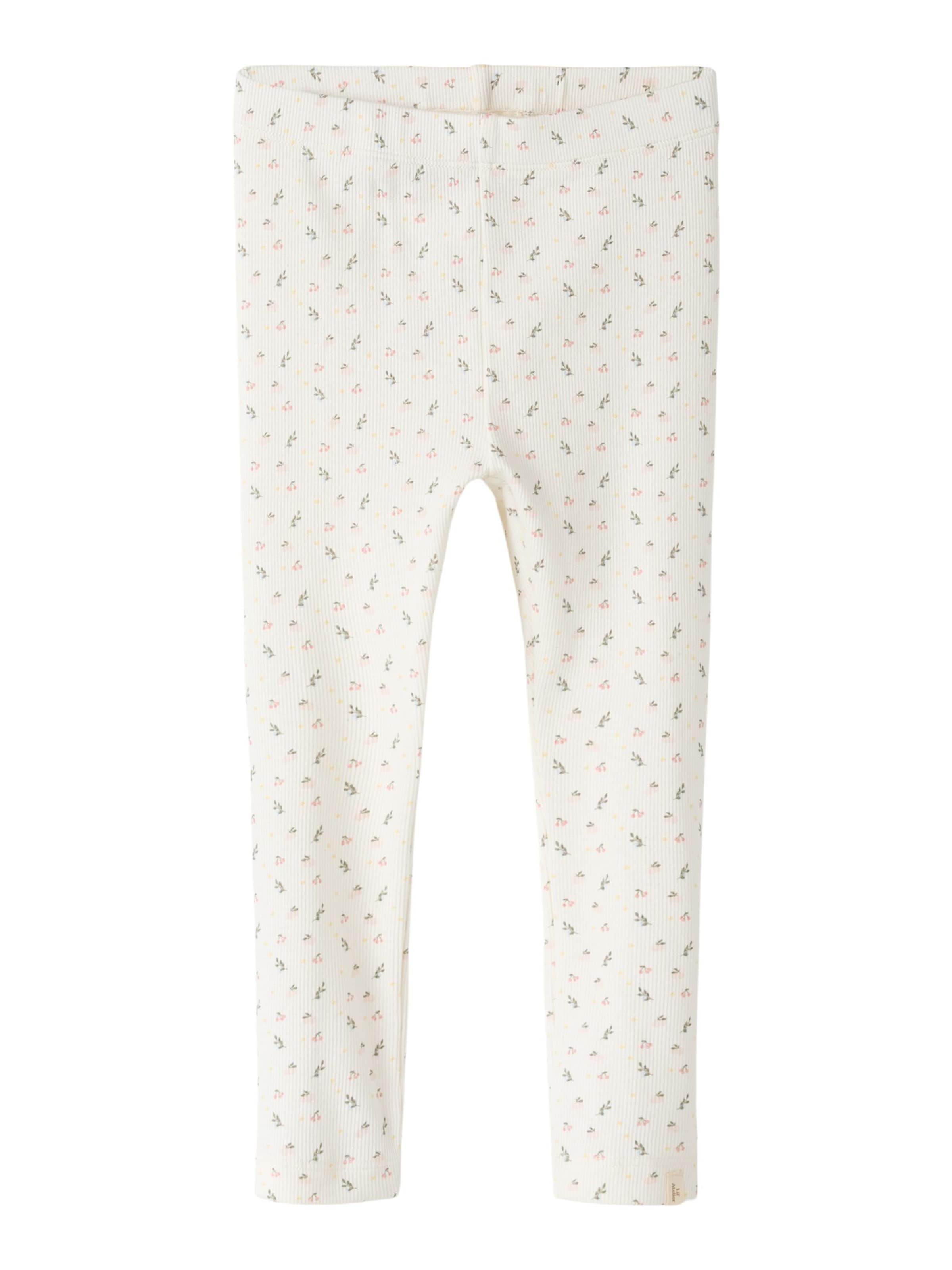 Lil'Atelier Leggings 'NMFGago Lil' i hvid: forside