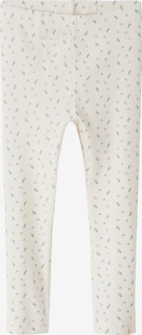 Lil'Atelier Leggings 'NMFGago Lil' i hvid: forside