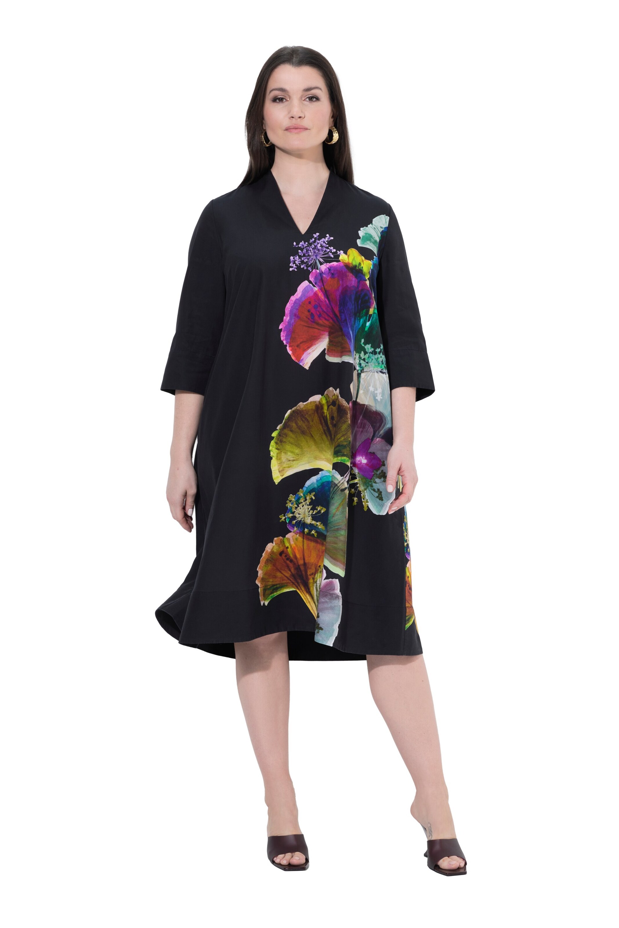 Ulla Popken Kleid in Schwarz