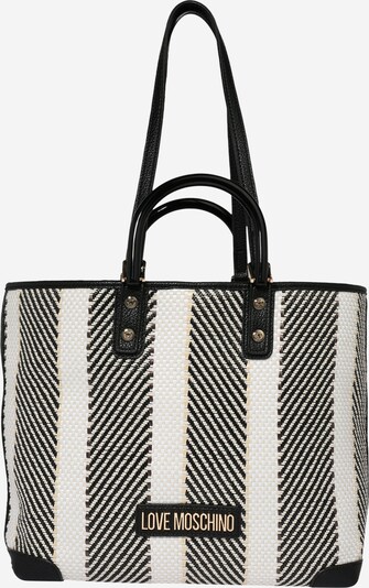 Love Moschino Torebka w kolorze beżowy / czarny / białym, Podgląd produktu