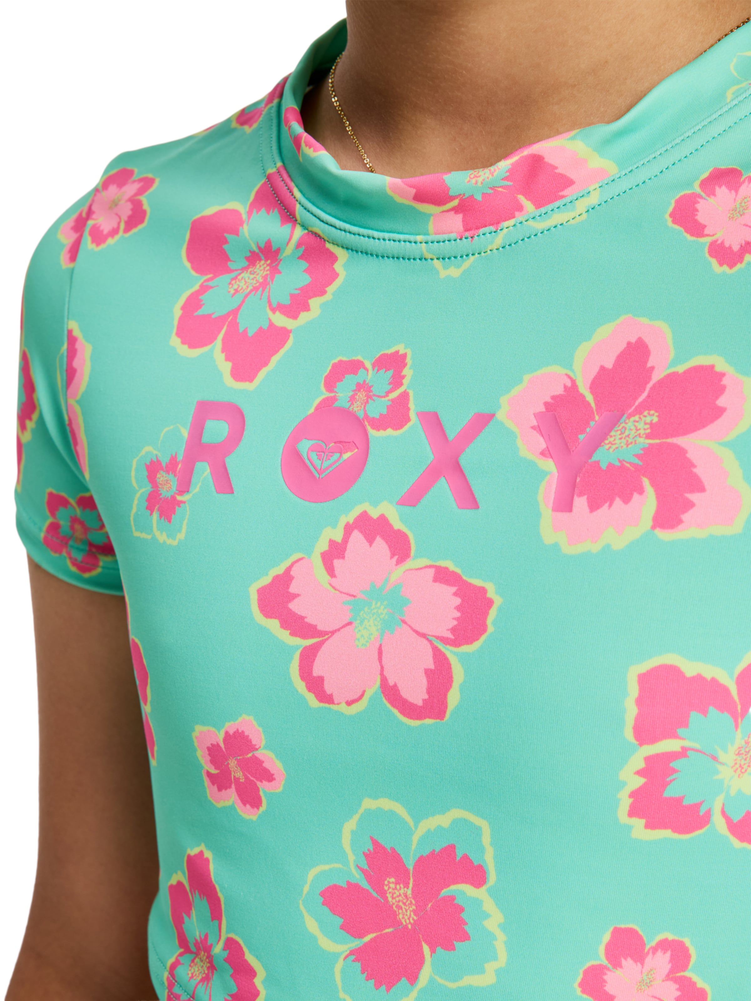 ROXY T-shirt 'Tropicool' in Grün