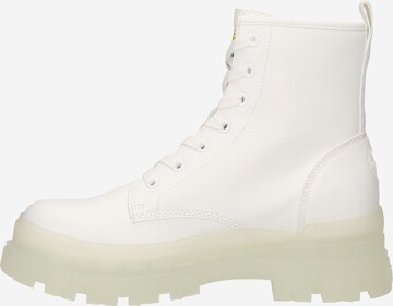BUFFALO Boots med snörning 'ASPHA RLD' i vit