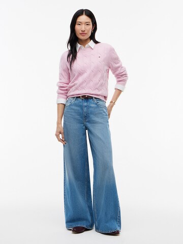 TOMMY HILFIGER Pullover in Pink