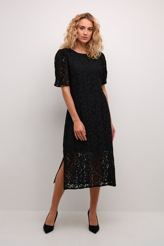 Cream Dress 'Ebana ' in Black