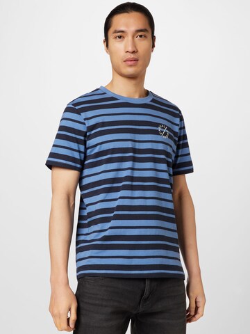 Casual Friday Shirt 'Thor' in Blauw: voorkant
