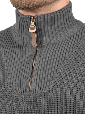 !Solid Pullover 'Tommy' in Grau