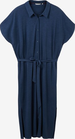 Tom Tailor Women + Shirt dress in Blue: front