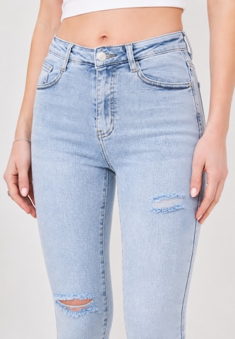 Elara Skinny Jeans in Blauw