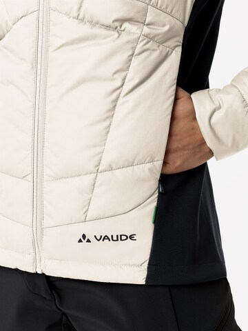 VAUDE Sports jacket 'Minaki' in Beige